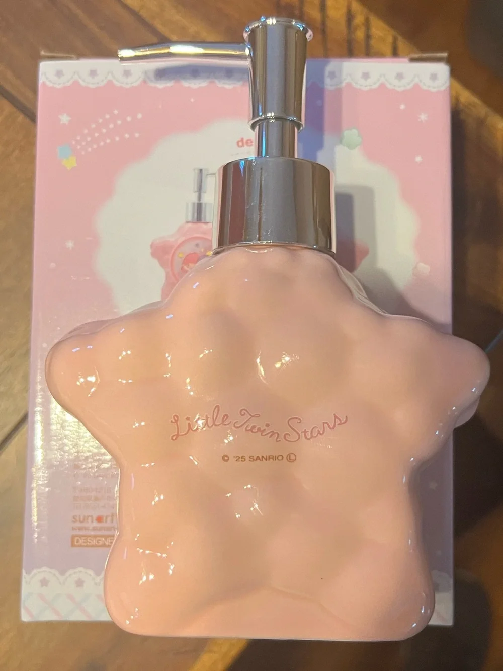 Sanrio Little Twin Stars Cloud Maker Ceramic Soap Dispenser by Sun Art